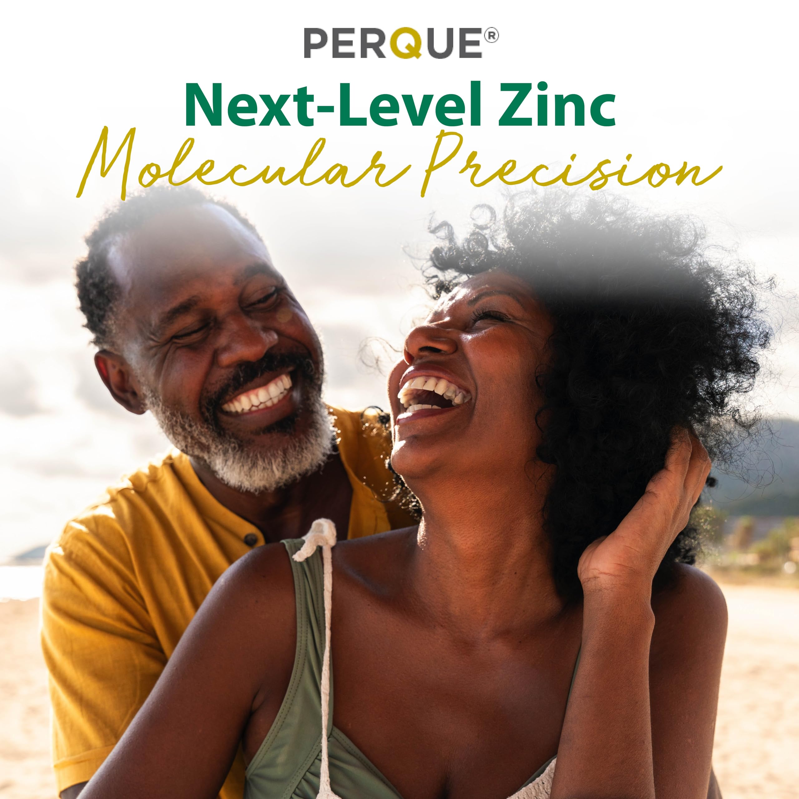 Close-up of PERQUE Energized Double Zinc Guard tablets