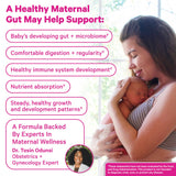 Close-up of Pink Stork Lactation Probiotic capsule