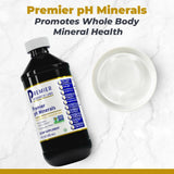 Close-up of Premier Research Labs Mineral Drops label