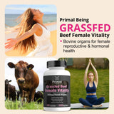 Close-up of Primal Being Female Vitality capsules