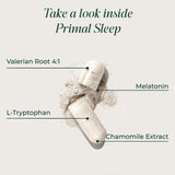 Close-up of Primal Harvest Sleep capsules