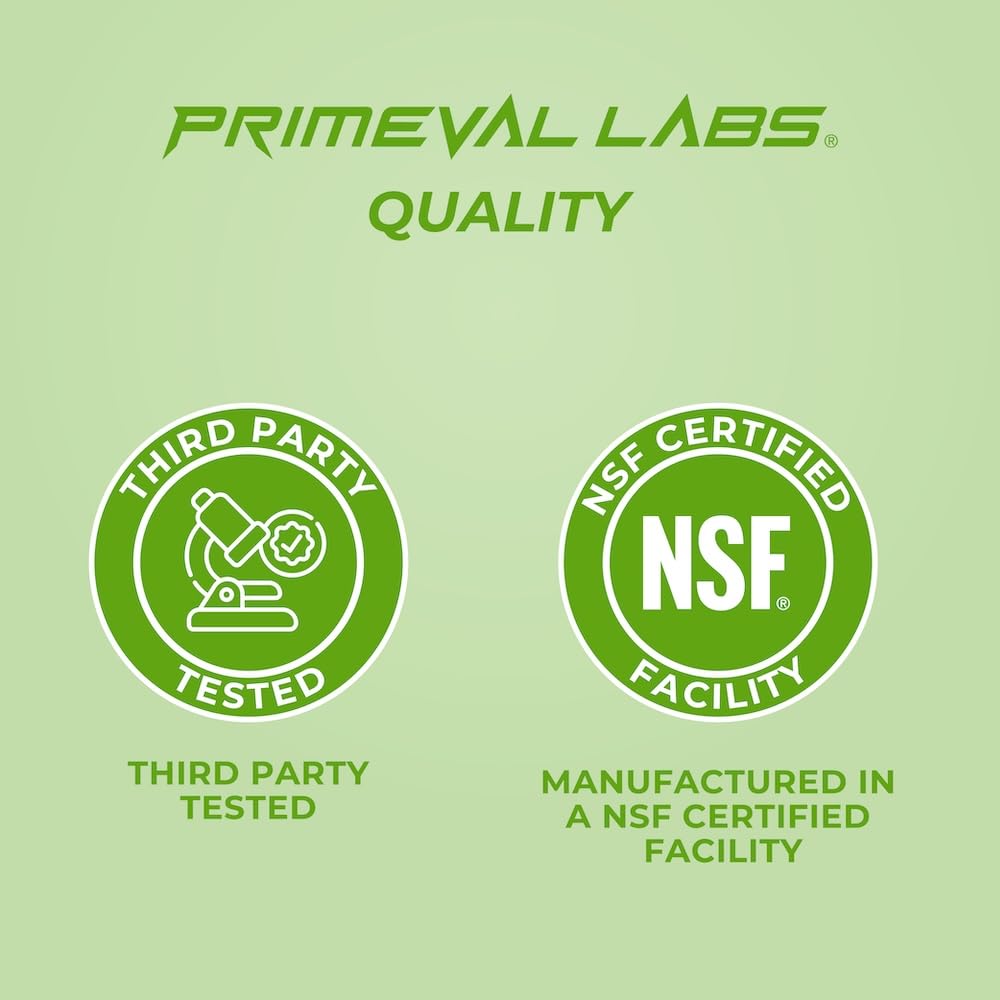 Close-up of Primeval Labs Flavored Creatine Powder texture
