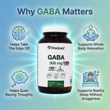 Close-up of PRISTINE'S GABA Capsules