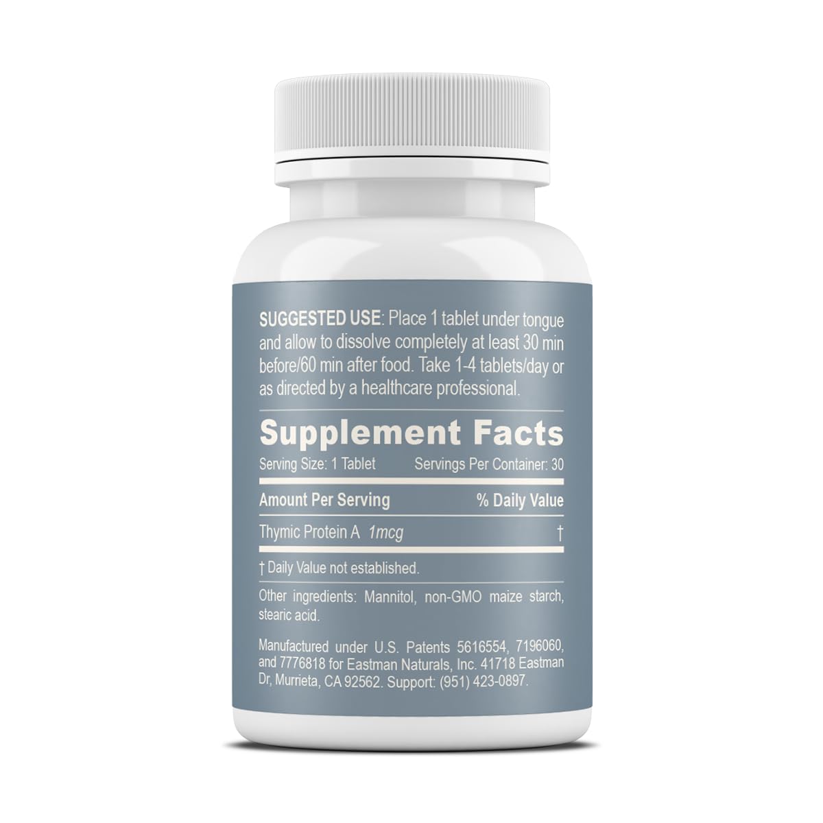 Close-up of ProBoost Thymic Protein A tablet