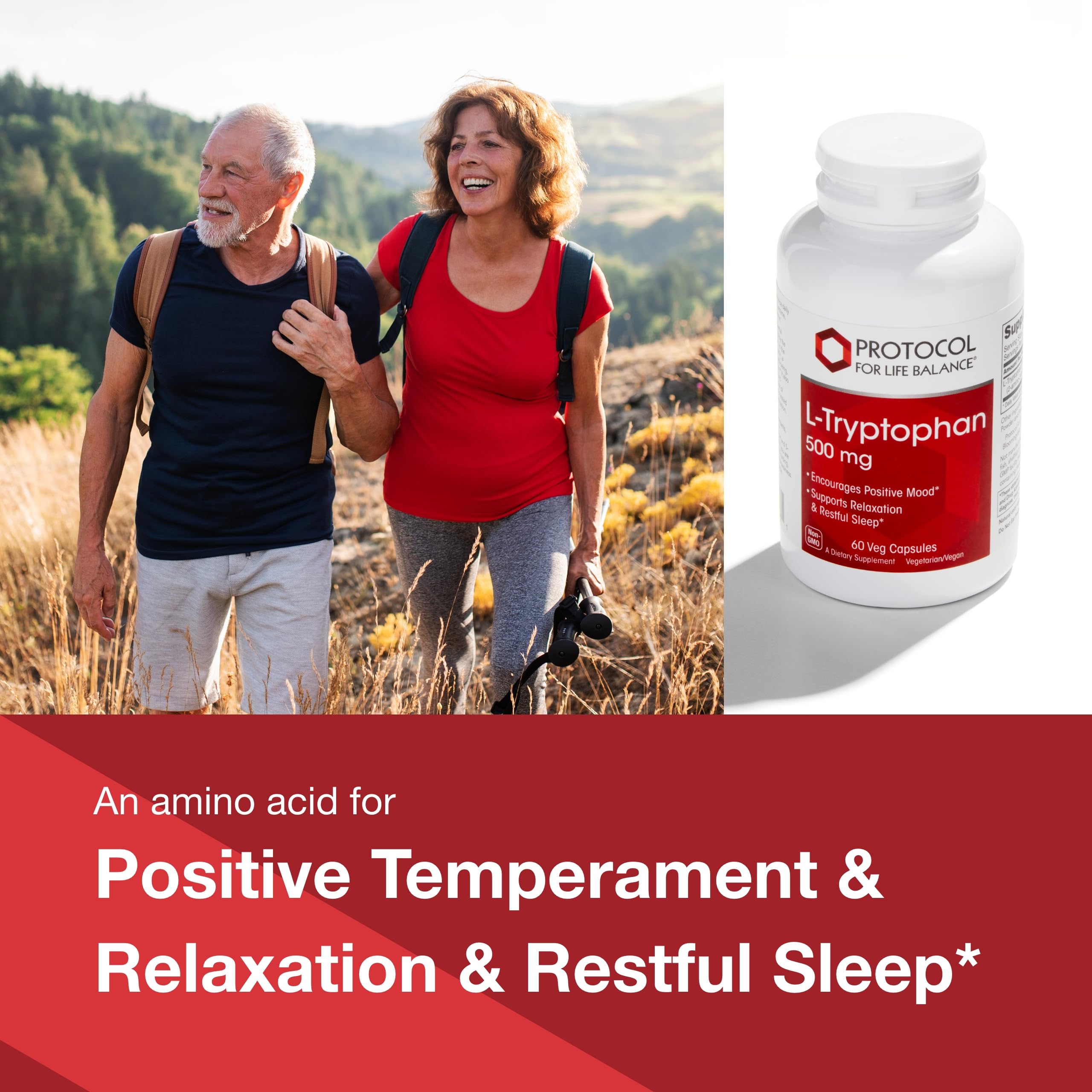 Close-up of PROTOCOL FOR LIFE BALANCE 5-HTP Veg Capsules