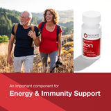 Close-up of PROTOCOL FOR LIFE BALANCE Iron Supplement capsule