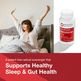 Close-up of PROTOCOL FOR LIFE BALANCE Melatonin Extra Strength 10 mg capsule