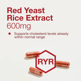 Close-up of PROTOCOL FOR LIFE BALANCE Red Yeast Rice capsules