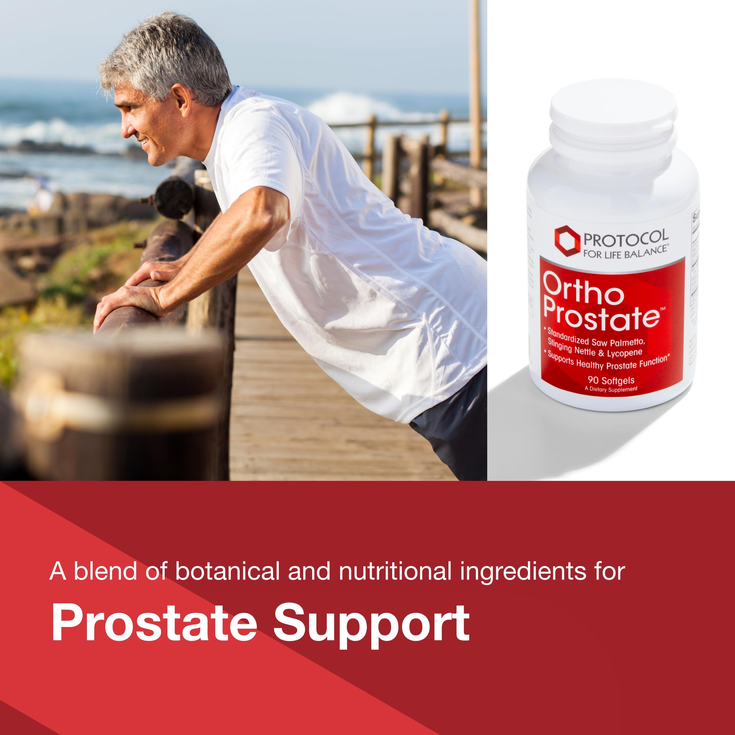 Close-up of PROTOCOL FOR LIFE BALANCE Saw Palmetto Prostate Support 160mg softgels