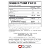 Close-up of PROTOCOL FOR LIFE BALANCE Ultra Omega 3-D softgel