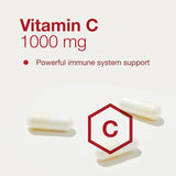 Close-up of PROTOCOL FOR LIFE BALANCE Vitamin C & Zinc capsules