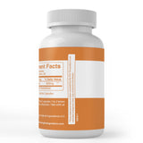 Close-up of PURE Beta Glucan 1,3/1,6 Capsules with focus on the cap