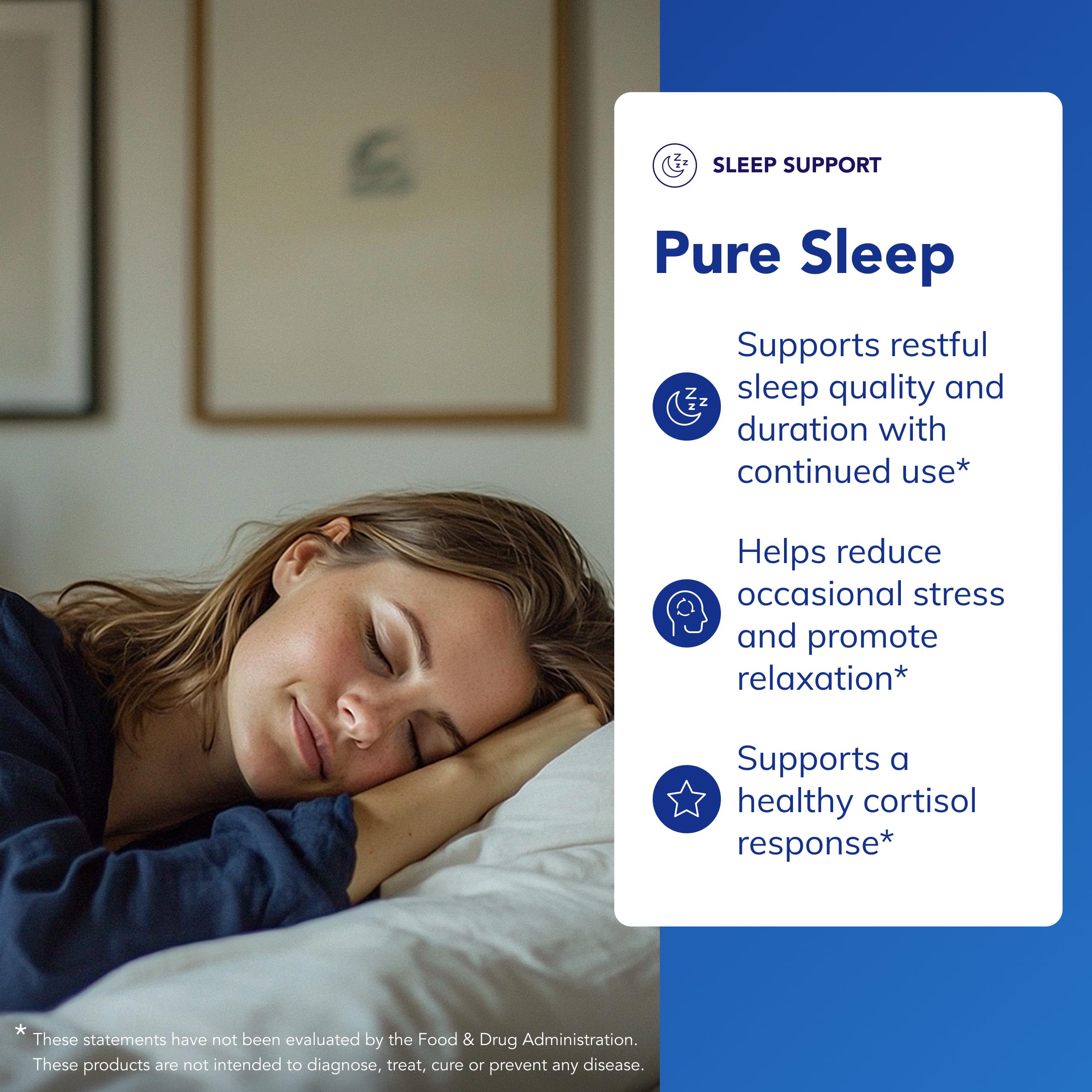 Close-up of Pure Encapsulations Ashwagandha Sleep Capsules
