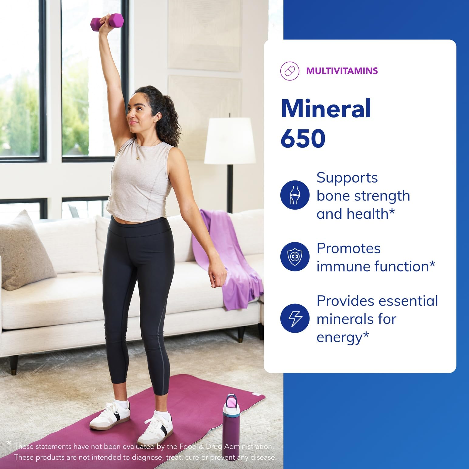 Close-up of Pure Encapsulations Mineral 650 capsules