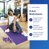 Close-up of Pure Encapsulations O.N.E. Multivitamin capsule
