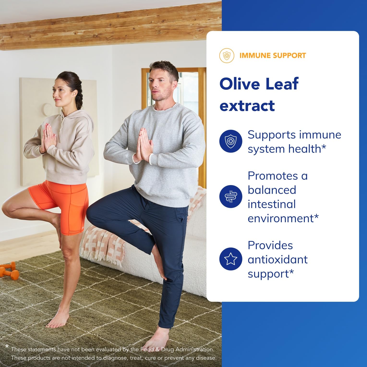 Close-up of Pure Encapsulations Olive Leaf Extract vegetarian capsule