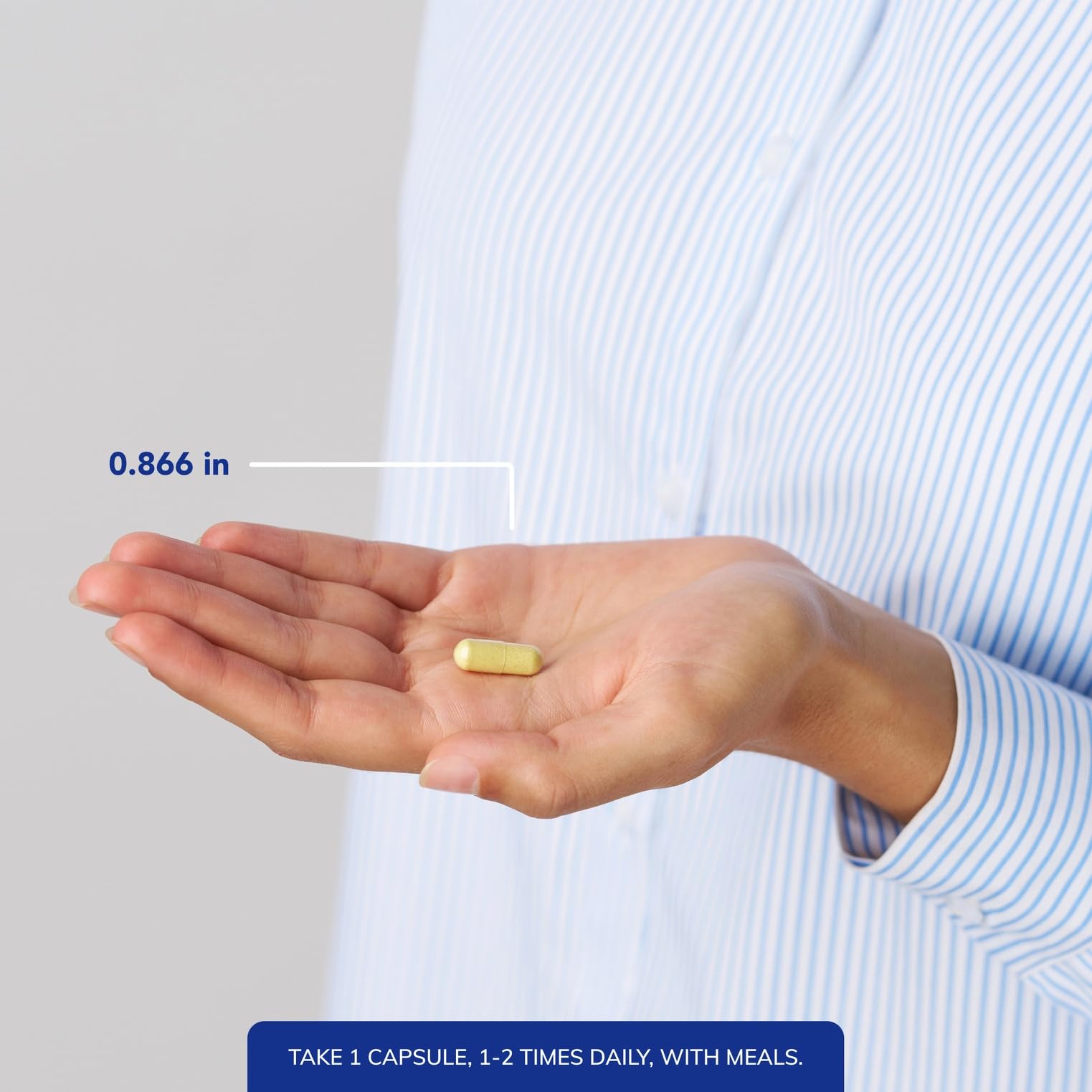 Close-up of Pure Encapsulations Quercetin capsule