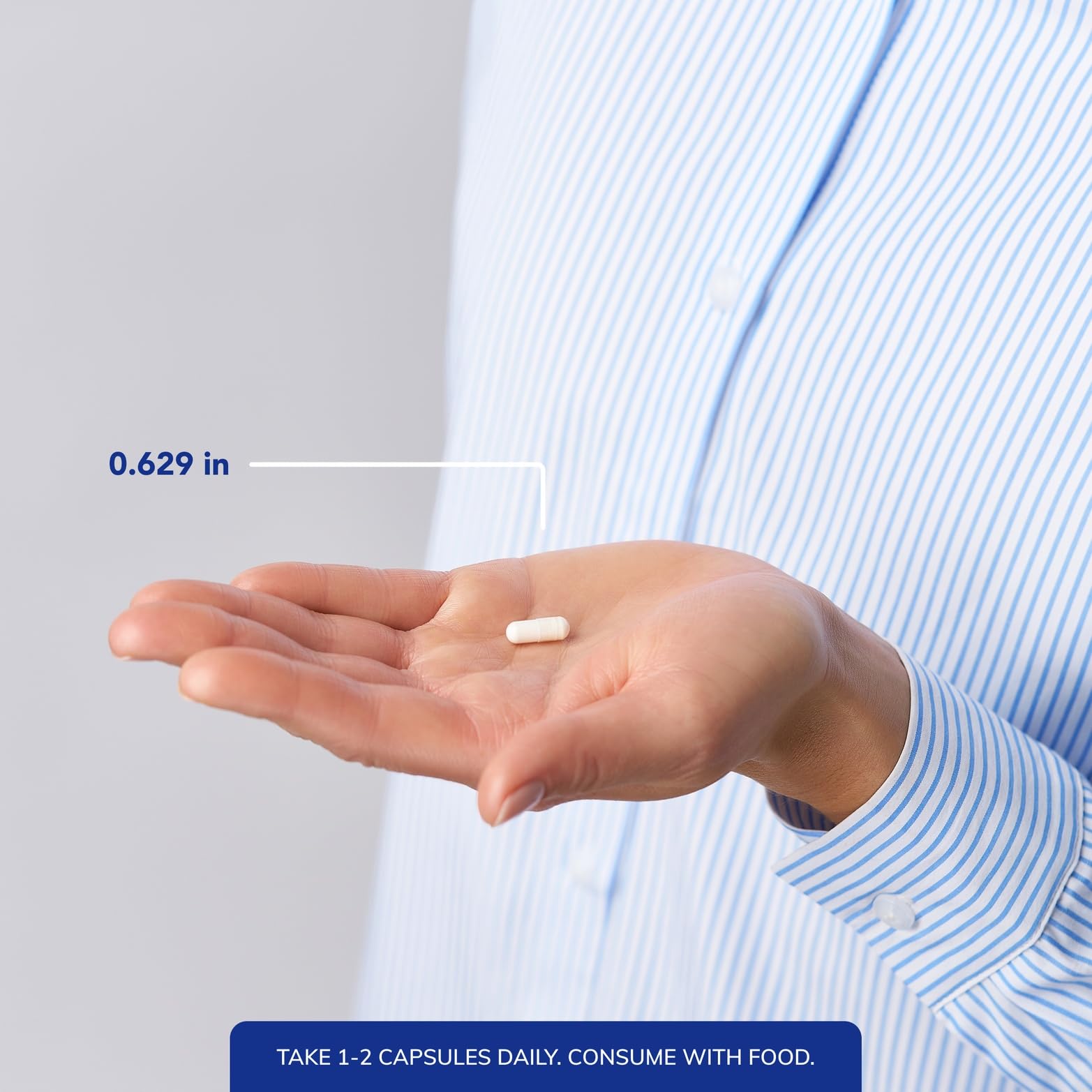 Close-up of Pure Encapsulations Vitamin D3 capsule