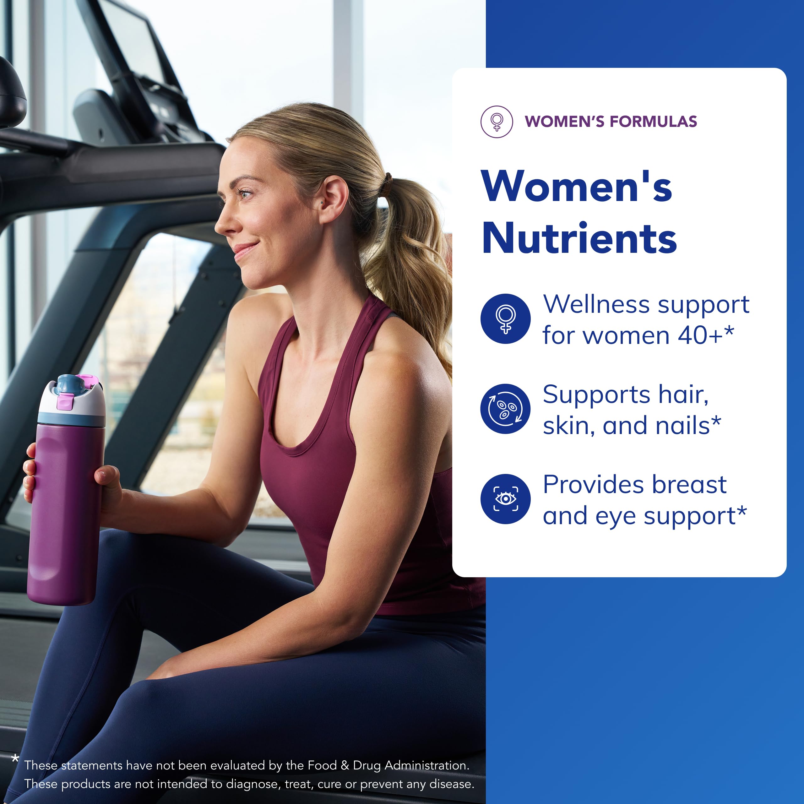Close-up of Pure Encapsulations Women's Nutrients 40+ capsules