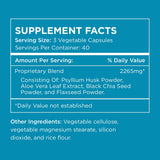 Close-up of Pure for Men Stay Ready Fibre Capsules