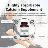 Close-up of PURE NUTRITION Ultra Calcium Citrate 1250 mg tablet