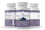 Close-up of PURE ORIGINAL INGREDIENTS Acai Berry extract capsules