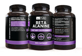 Close-up of PURE ORIGINAL INGREDIENTS Beta Alanine Capsules