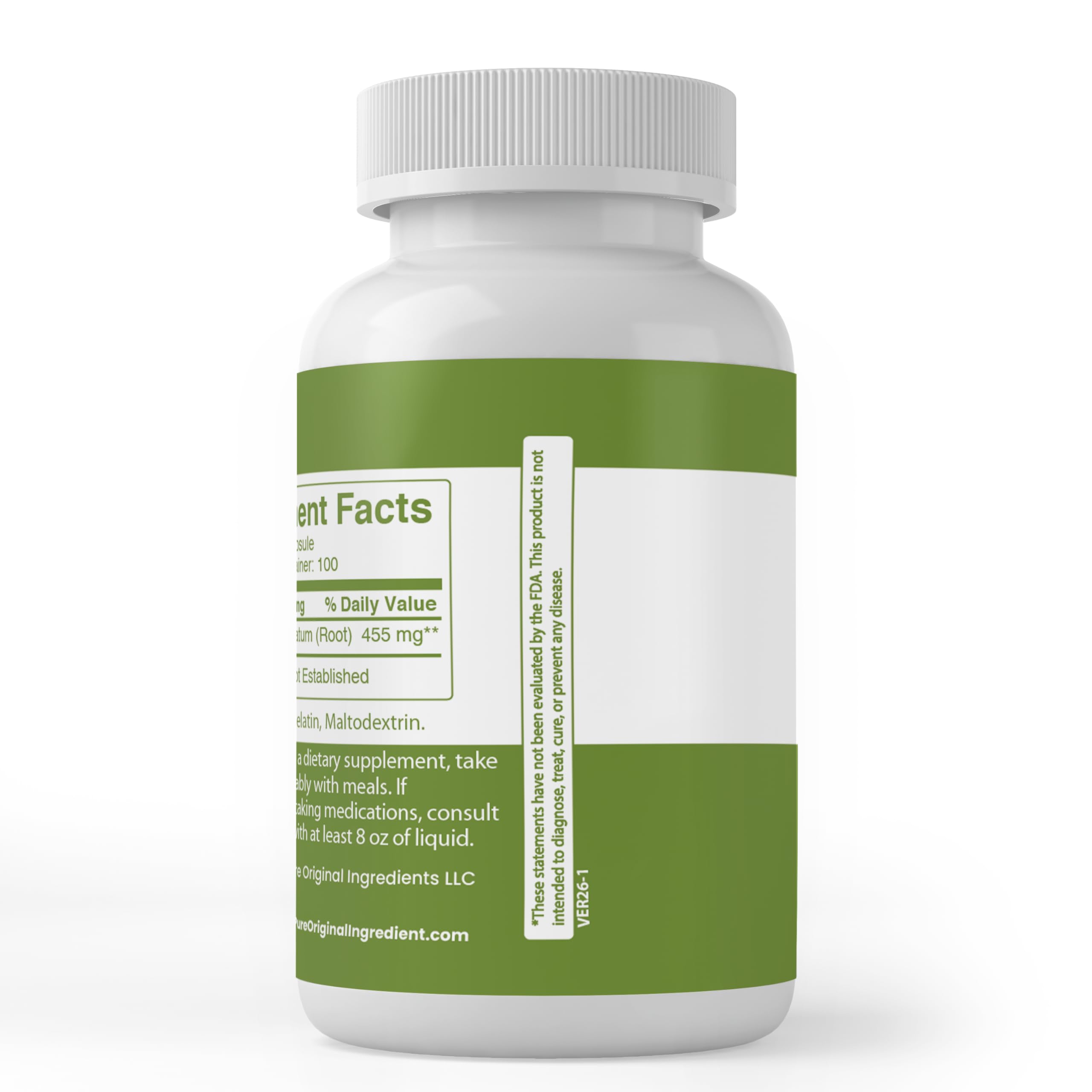 Close-up of PURE ORIGINAL INGREDIENTS Japanese Knotweed Capsules