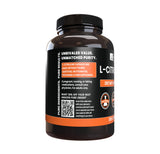 Close-up of PURE ORIGINAL INGREDIENTS L-Citrulline Capsules showing capsule details