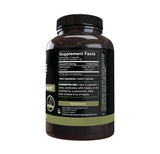 Close-up of PURE ORIGINAL INGREDIENTS Olive Leaf Capsules bottle