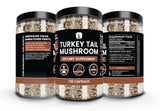 Close-up of PURE ORIGINAL INGREDIENTS Turkey Tail Mushroom Capsules