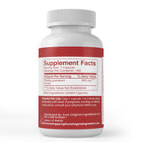 Close-up of PURE Pomegranate Extract Capsules showing single ingredient