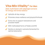 Close-up of PURE SYNERGY support Men’s Multivitamin tablets