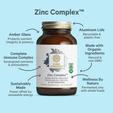 Close-up of PURE SYNERGY Zinc Supplement capsules