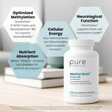 Close-up of Pure Therapro Rx Methyl Multi without Iron capsules