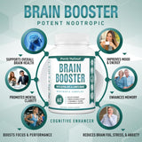 Close-up of Purely Optimal Ginkgo Biloba Brain support capsules