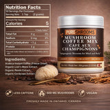 Close-up of PureShrooms Instant Coffee granules