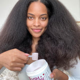 Close-up of Qhemet Biologics MSM + Biotin ingredients