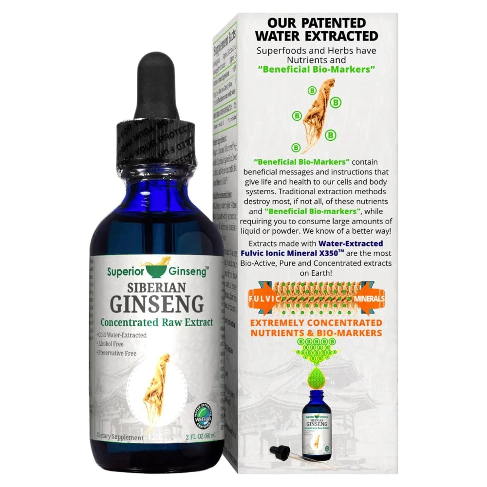 Close-up of quality Ginseng Siberian Ginseng Root Extract ingredients