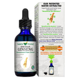 Close-up of quality Ginseng Siberian Ginseng Root Extract ingredients