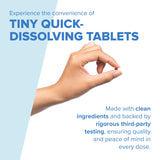 Close-up of quality Source B-12 Methylcobalamin tablet