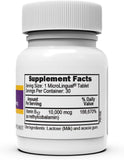 Close-up of quality Source B-12 Supplement ingredients