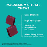 Close-up of Qunol Magnesium Citrate Chews showing individual chews