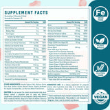 Close-up of Quorinthiumax Prenatal Gummies heart-shaped gummies