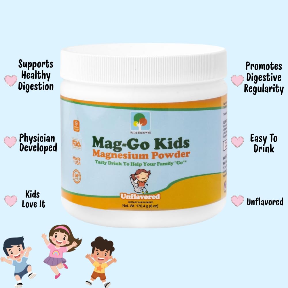 Close-up of Raise Them Well Magnesium Powder scoop
