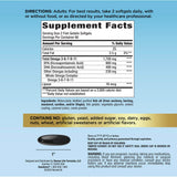 Close-up of Renew Life Norwegian Gold Critical Omega Softgels showing size and shape