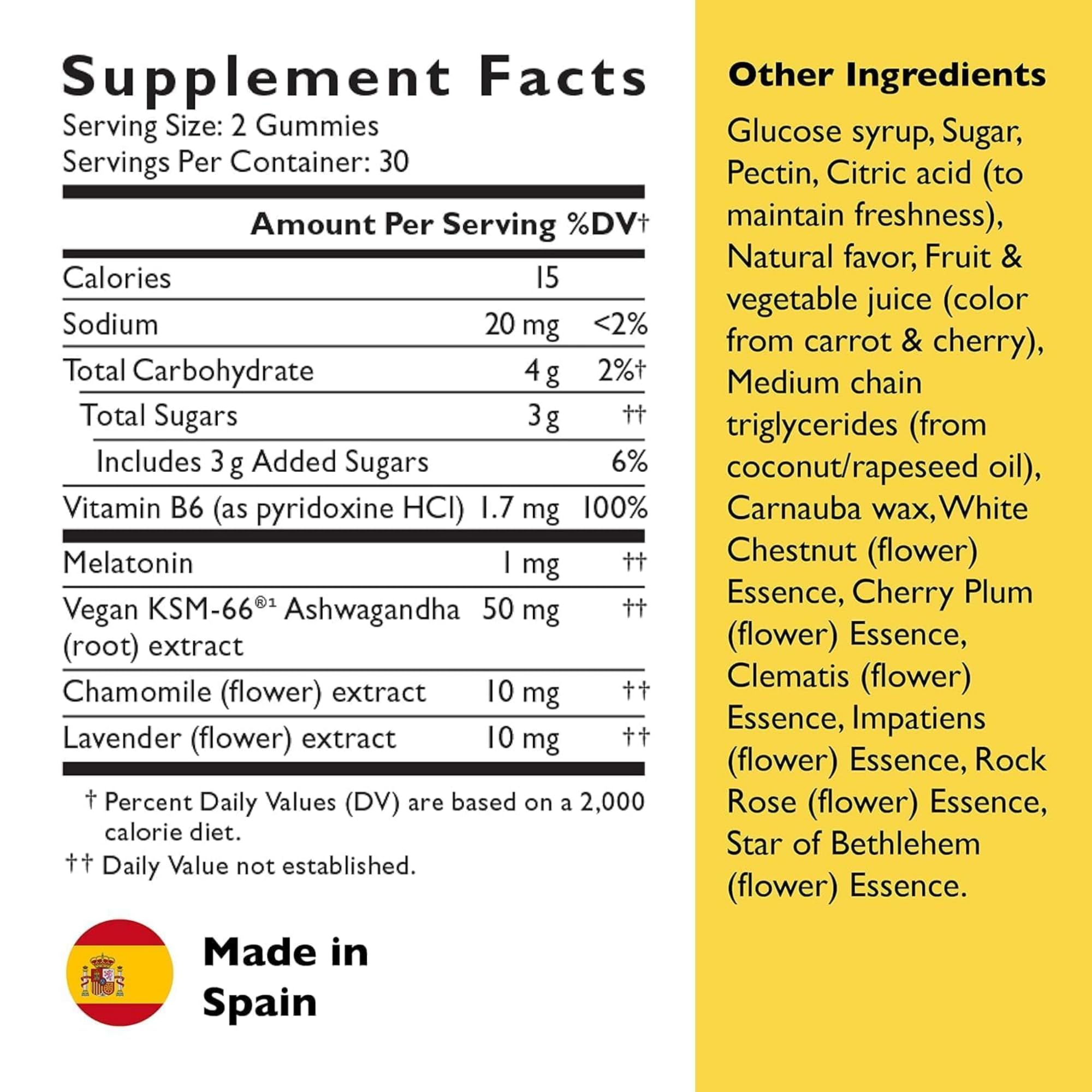 Close-up of RESCUE Plus Sleep & Stress Support Gummies