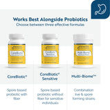 Close-up of Researched Nutritionals RenewGut+ capsules