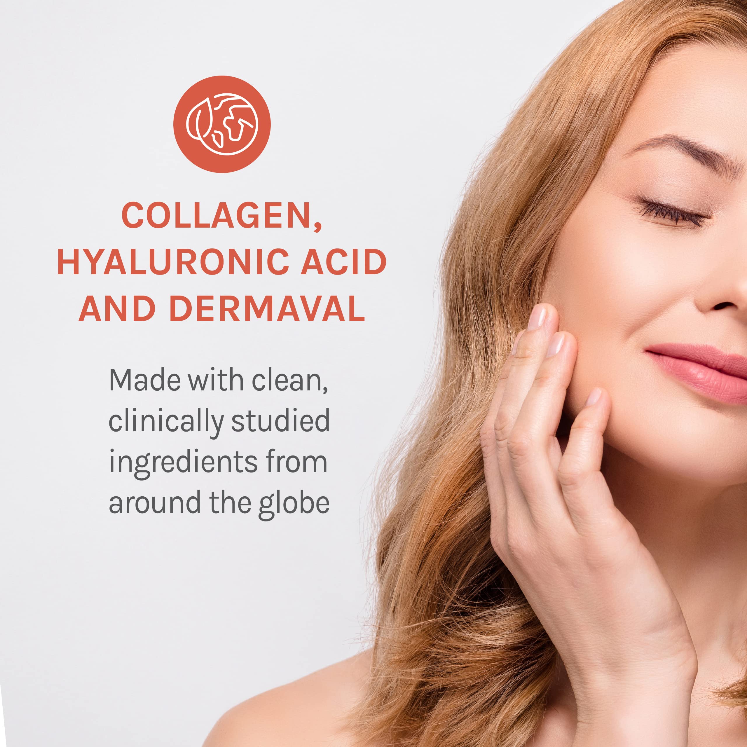 Close-up of Reserveage Nutrition Collagen Capsules