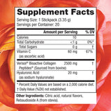 Close-up of Reserveage Nutrition Collagen Chews showing sweet and sour flavour